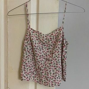 floral tank top
